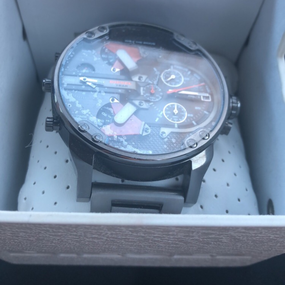 Mr. Daddy 2.0 Multiple Time Chrono Gunmetal Watch